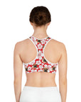 Custom Sports Bra (Bloom Red: 1-4 Pets)