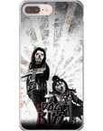 'Kiss Doggos' Personalized 2 Pet Phone Case