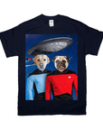 'Doggo-Trek' Personalized 2 Pet T-Shirt