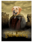 'Lord Of The Woofs' Personalized Dog Poster