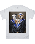 'The Sailors' Personalized 3 Pet T-Shirt