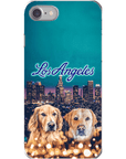 'Doggos of Los Angeles' Personalized 2 Pet Phone Case