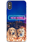 'Doggos of New York' Personalized 2 Pet Phone Case