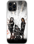 'Kiss Doggos' Personalized 3 Pet Phone Case