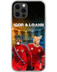 'Russia Doggos' Personalized 2 Pet Phone Case