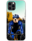 'The Male Cyclist' Personalized Phone Case