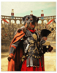 'The Gladiator' Personalized Pet Poster