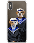 'The Sailors' Personalized 2 Pet Phone Case
