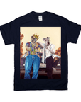 '2Paw and Notorious D.O.G. California Edition' Personalized 2 Pet T-Shirt
