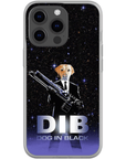 'Dog in Black' Personalized Phone Case