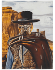 'The Good the Bad and the Fury' Personalized Pet Blanket