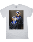 'The Sailors' Personalized 2 Pet T-Shirt