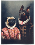 'Duke and Archduchess' Personalized 2 Pet Blanket