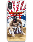 'The Sumo Wrestler' Personalized Phone Case