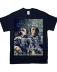 'The Army Veterans' Personalized 2 Pet T-Shirt