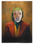 'Joker Doggo' Personalized Pet Blanket
