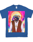 'The Hippie (Male)' Personalized Pet T-Shirt