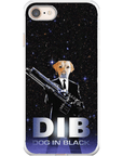 'Dog in Black' Personalized Phone Case