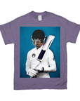 'The Cricket Player' Personalized Pet T-Shirt
