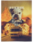 'Barking Bad' Personalized Pet Blanket