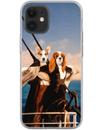 'Titanic Doggos' Personalized 2 Pet Phone Case