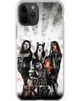 'Kiss Doggos' Personalized 4 Pet Phone Case