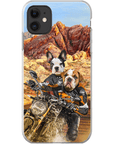 'Dogati Riders' Personalized 2 Pet Phone Case