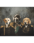 'The Brigade' Personalized 3 Pet Poster