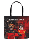 'Belgium Doggos' Personalized 2 Pet Tote Bag