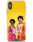 'The Doggo Beatles' Personalized 2 Pet Phone Case