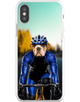 'The Male Cyclist' Personalized Phone Case