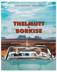 'Thelmutt and Borkise' Personalized 2 Pet Poster