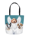 '3 Angels' Personalized 3 Pet Tote Bag