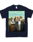 'American Pawthic' Personalized 2 Pet T-Shirt