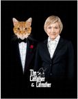 'The Catfather & Catmother' Personalized Puzzle
