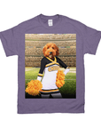 'The Cheerleader' Personalized Pet T-Shirt
