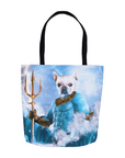 'Pawseidon' Personalized Tote Bag