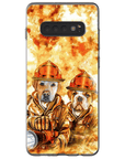 'The Firefighters' Personalized 2 Pet Phone Case