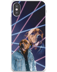 '1980s Lazer Portrait' Personalized Pet Phone Case