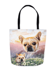 'Majestic Mountain Valley' Personalized Pet Tote Bag
