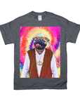 'The Hippie (Male)' Personalized Pet T-Shirt