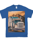 'The Truckers' Personalized 2 Pet T-Shirt