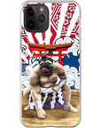 'The Sumo Wrestler' Personalized Phone Case