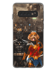 'Batdog & Wonder Doggette' Personalized 2 Pet Phone Case
