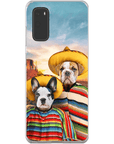 '2 Amigos' Personalized 2 Pet Phone Case
