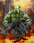 'Doggo Hulk' Personalized Dog Puzzle