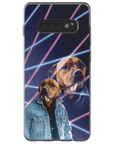 '1980s Lazer Portrait' Personalized Pet Phone Case