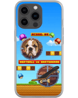 Retro Video Game Personalized Pet Phone Case