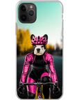 'The Female Cyclist' Personalized Phone Case