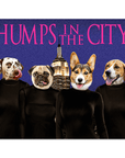 'Humps in the City' Personalized 4 Pet Poster